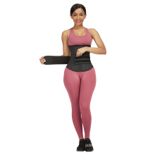 new design women Double waistband waist trainer exercise belt waist trimmer sweat body shaper